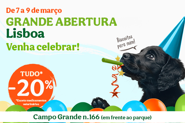 A Tiendanimal abre mais uma loja em Lisboa, no Campo Grande