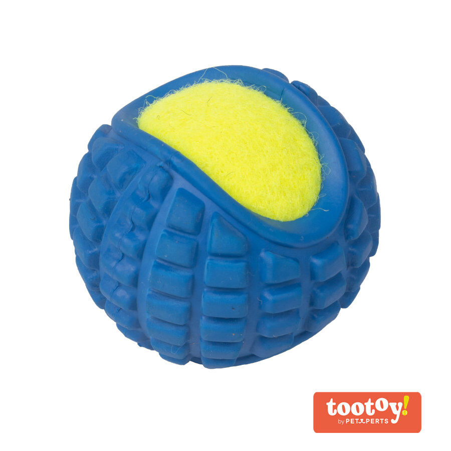 Tootoy! 2-in1 tennis ball Blue Bola de Ténis Azul para cães