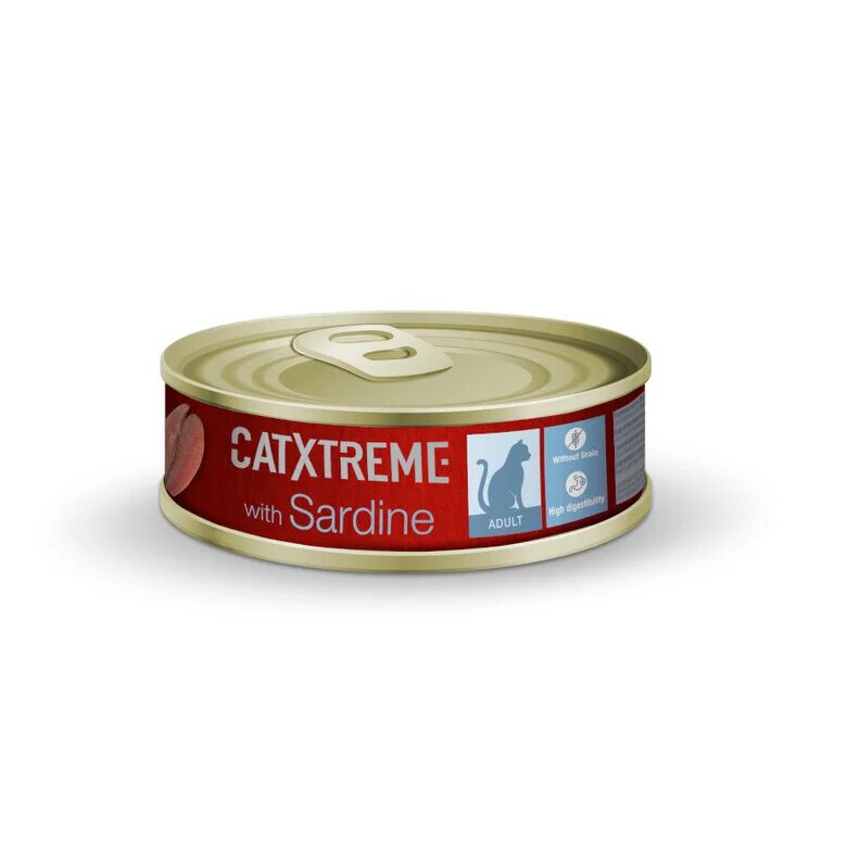 Catxtreme Sterilised Sardina en paté lata para gatos image number null