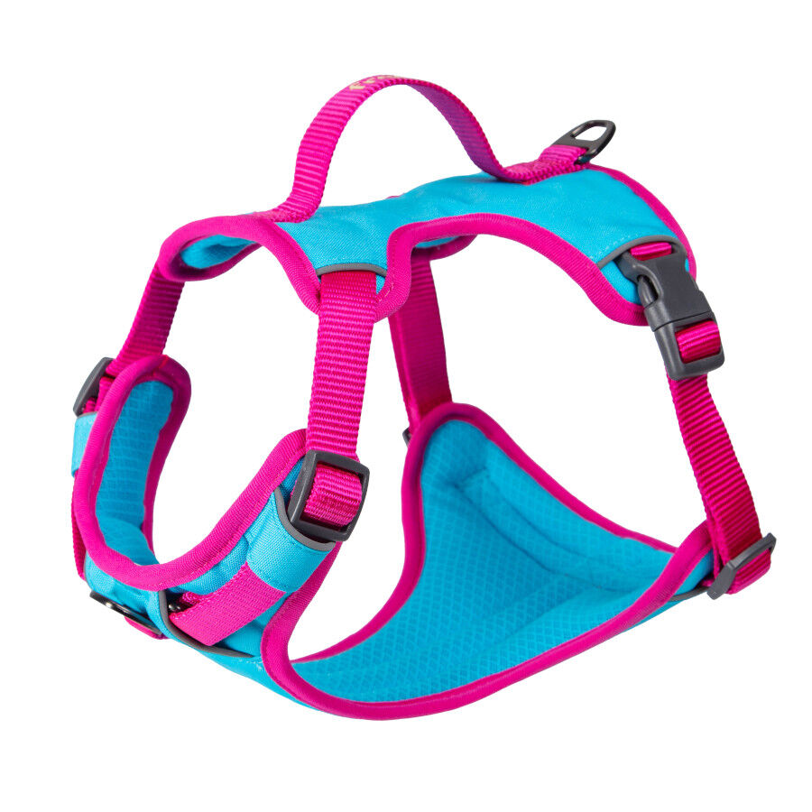 Freedog Cool Pro Tech Peitoral Desportivo Fúscia para cães, , large image number null