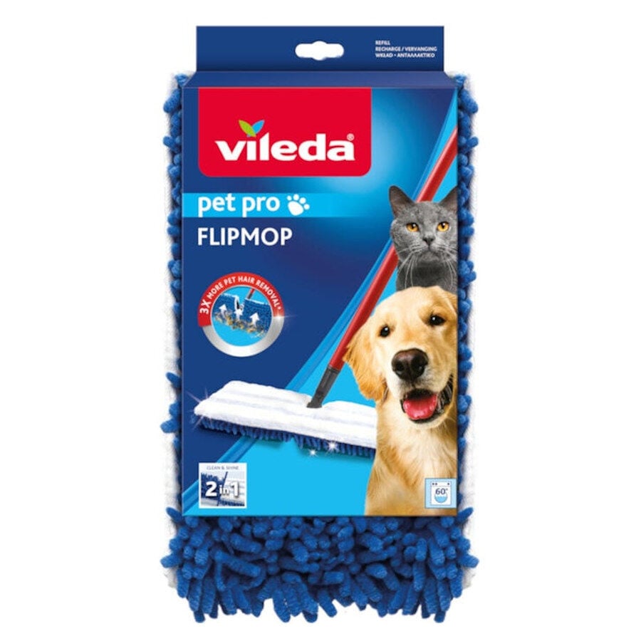 Vileda Pet Pro Flip Mop Mopa de limpeza para cães