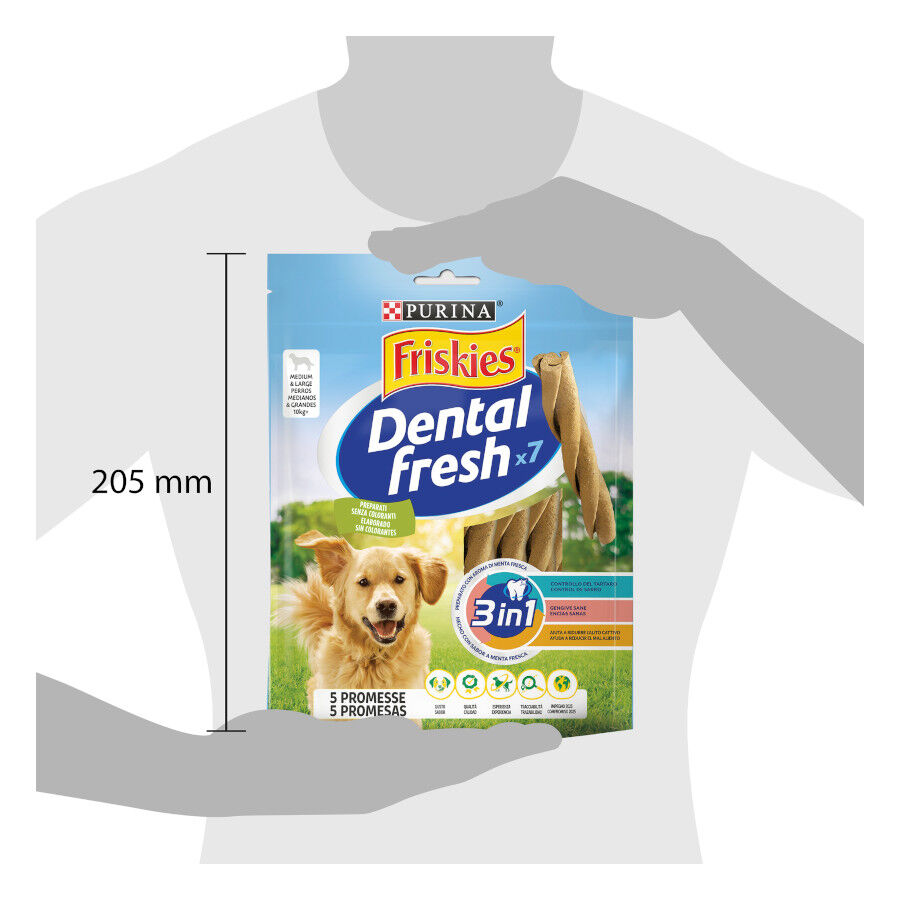 Purina Snacks dentários Friskies Medium & Large para cães, , large image number null