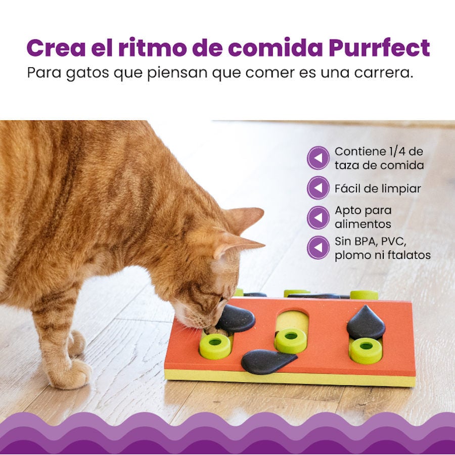 Outward Hound Catstages Nina Ottosson Puzzle & Play Melon Madness Brinquedo de Inteligência para gatos, , large image number null