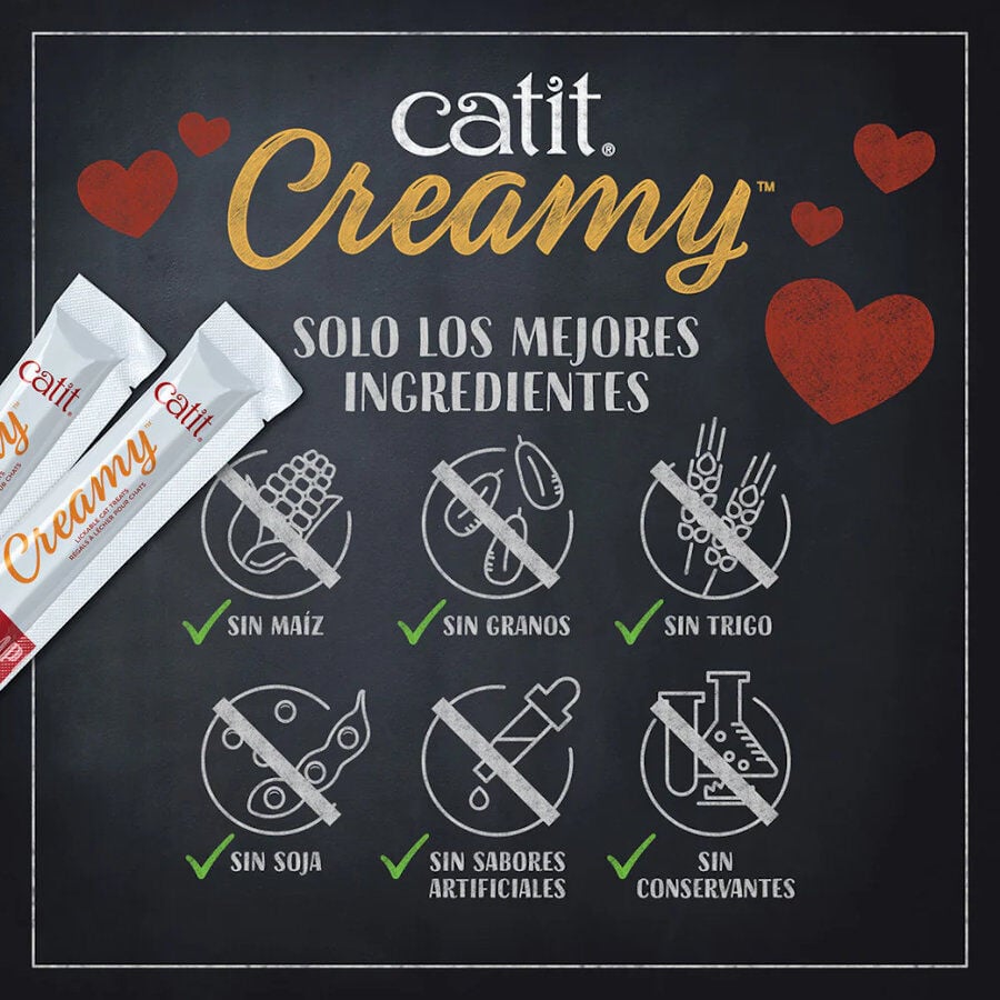 Catit Creamy Snack Líquido de Frango para gatos, , large image number null