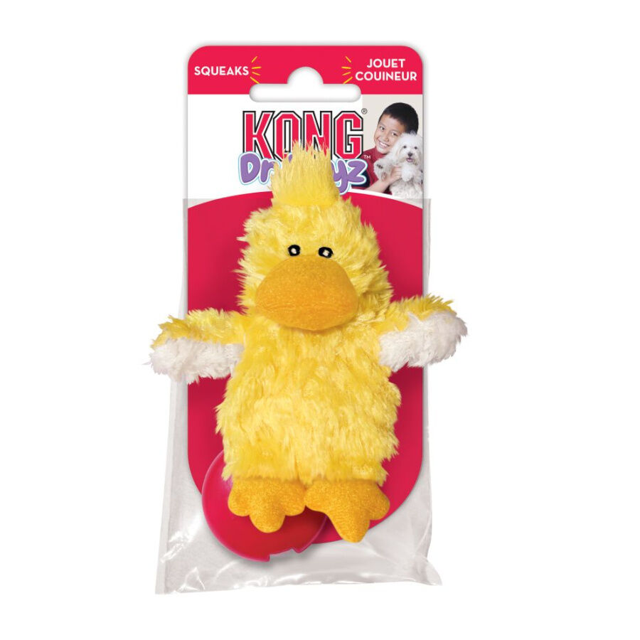 Kong Peluche Pato Amarelo para cães