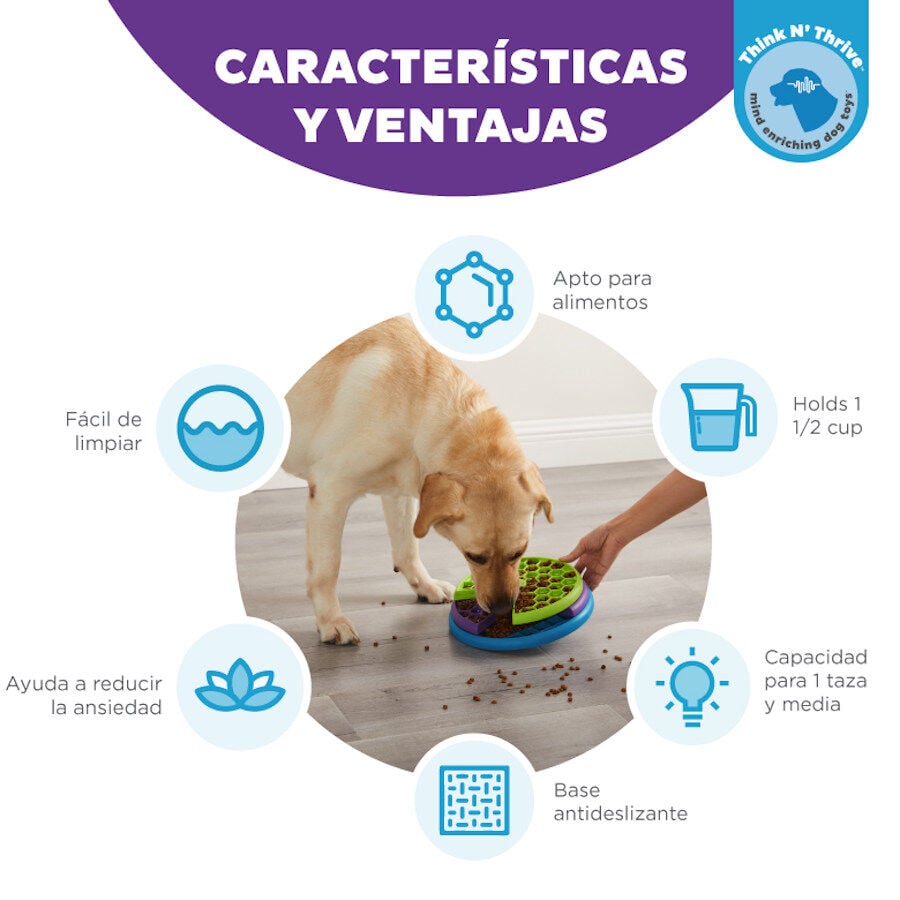 Outward Hound Nina Ottosson Lickin' Layers Brinquedo interativo com snacks para cães , , large image number null