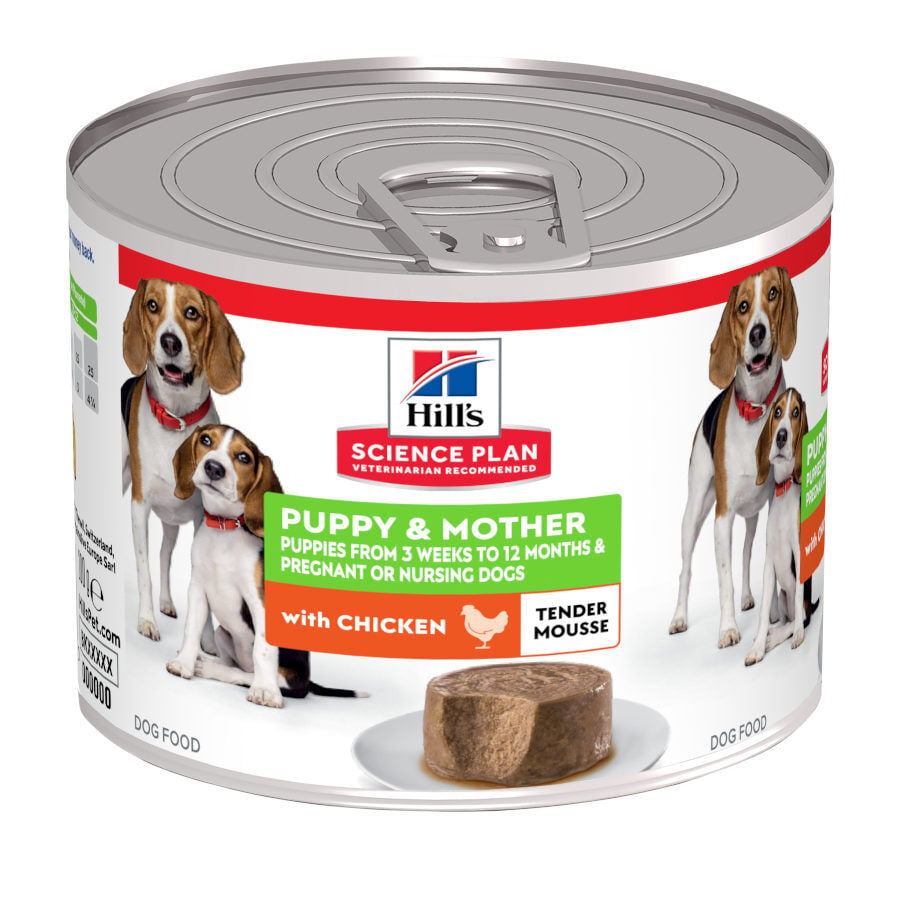 Hill's Science Plan Puppy&Mother Mousse de Frango em lata para cães , , large image number null