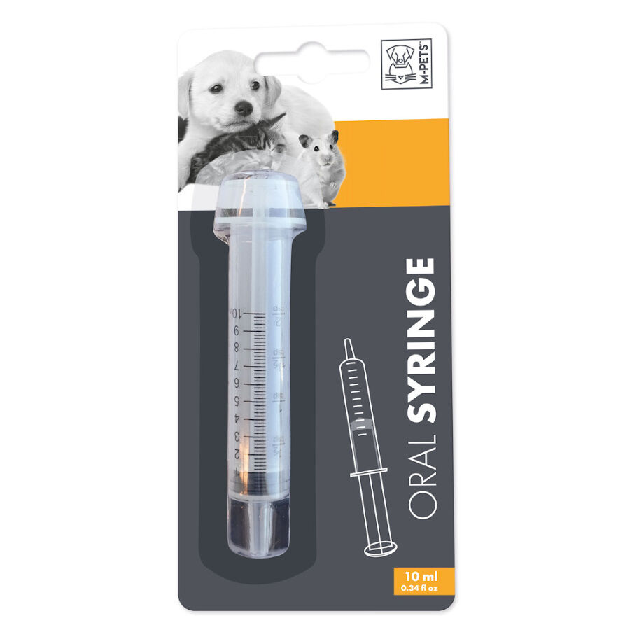 M-PETS Seringa Oral de 10ml para cães e gatos 