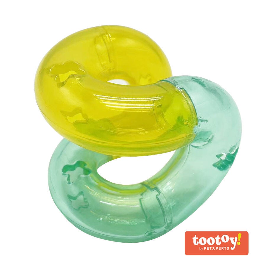 Tootoy! Chew Roller Treat Dispenser mordedor oval interativo para cães, , large image number null