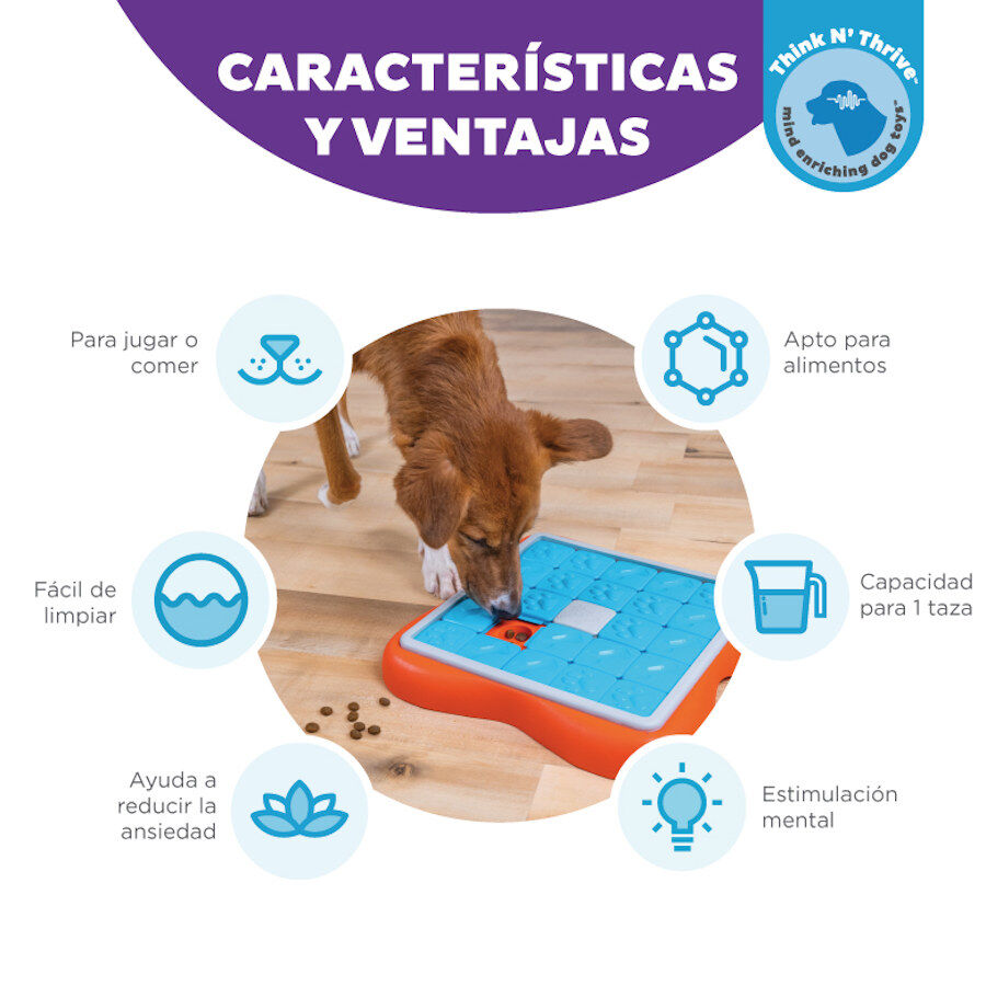 Outward Hound Nina Ottosson Challenge Slider Puzzle da inteligência para cachorros, , large image number null