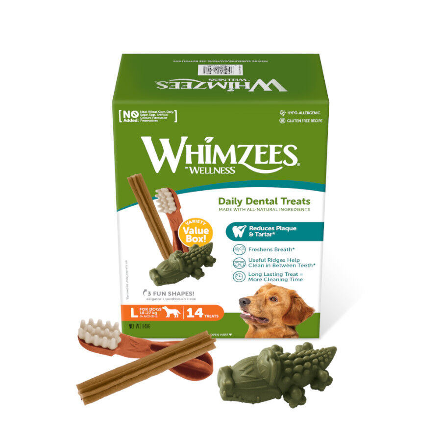 Whimzees Snacks Dentários naturais para cães