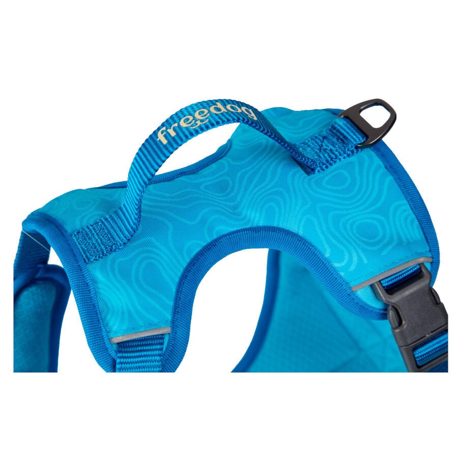 Freedog Cool Pro Tech Peitoral Azul para cães, , large image number null