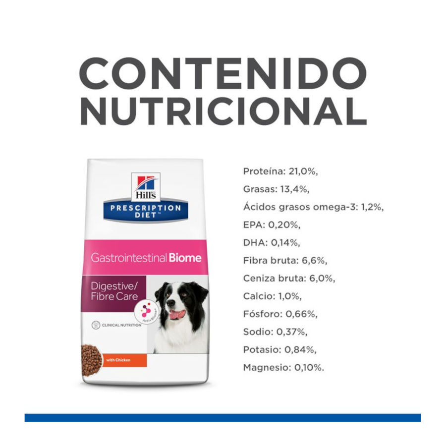 Hill's Prescription Diet Gastrointestinal Biome Frango ração para cães, , large image number null