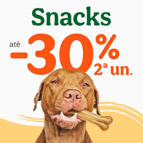 Snacks até -30% 2ª ud.