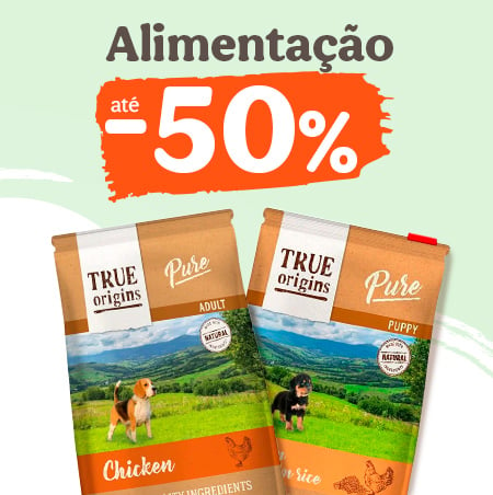 Rações até -50%