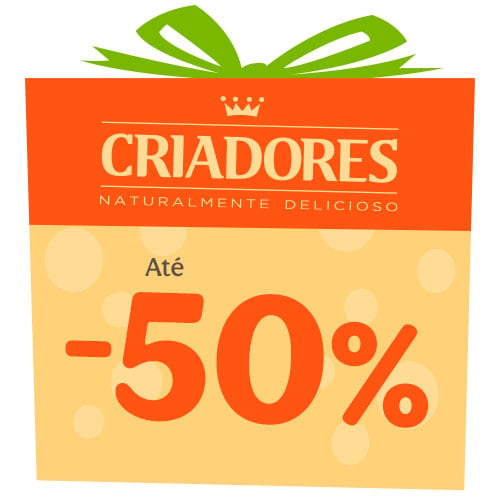 Até -50% Criadores