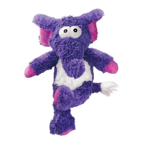 Kong Cross Knots elefante de peluche para cães