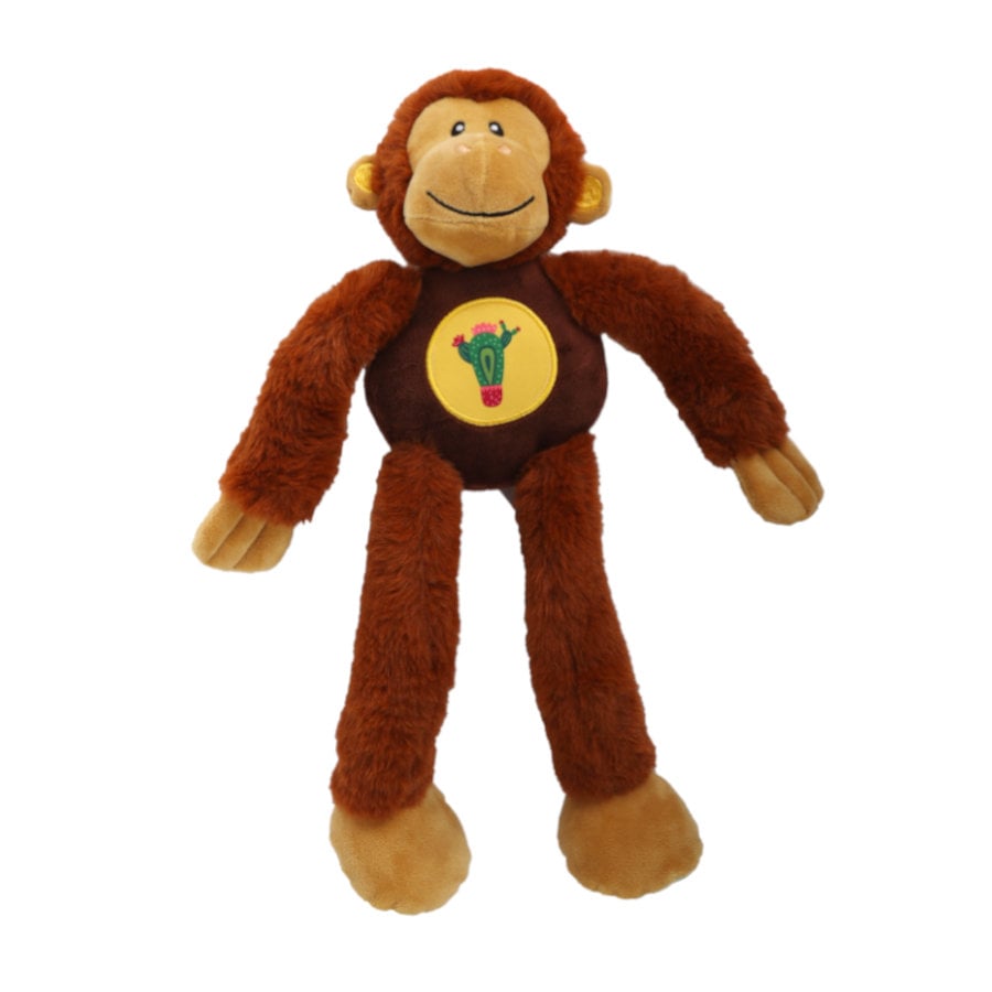 Tootoy! Comfort Rope Skeleton Monkey Cuddler peluche para cães