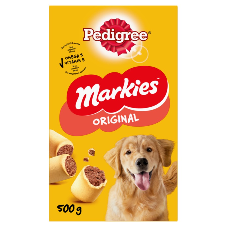 2 uds. x 500 g Pedigree Biscoitos Markies para Cães Pack poupança!