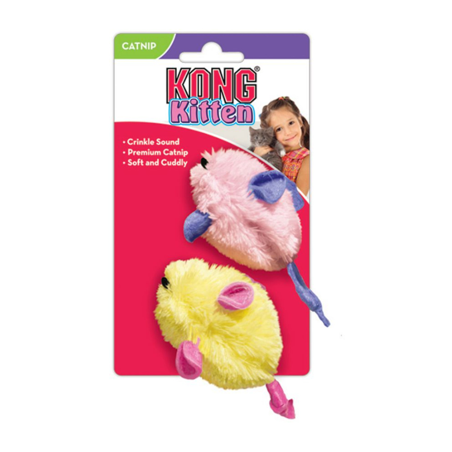 Kong Peluche Rato Catnip para gatitnhos