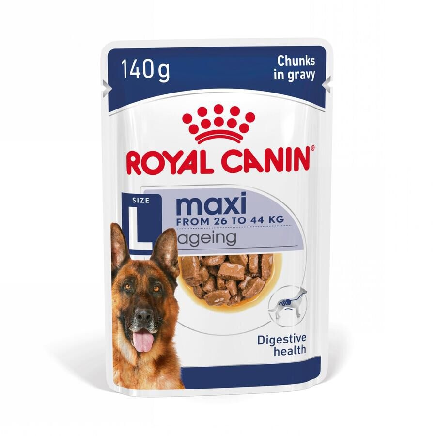 48 saquetas x 140 g Royal Canin Maxi Ageing saqueta em molho para cães Pack poupança!