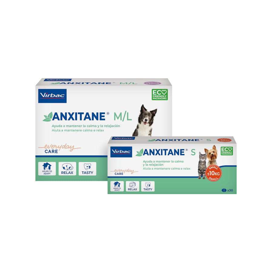 5 kg Virbac Anxitane Relaxantes em Comprimidos para animais de estimação