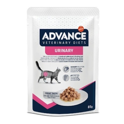 85 g Advance Veterinary Diets Urinary saquetas para gatos