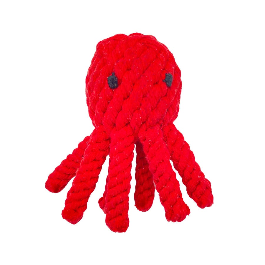 Tootoy! Comfort Octopus & Sea brinquedo com corda para cães