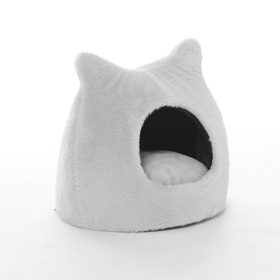 Leeby Igloo Anti Stress Cinzento para gatos