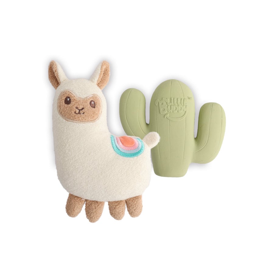 Tootoy! Puppy Llama Conjunto de brinquedos para cachorros