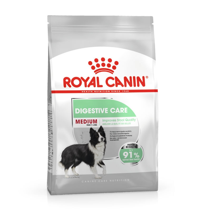 2 x 12 kg Royal Canin Medium Digestive Care ração para cães Pack poupança!