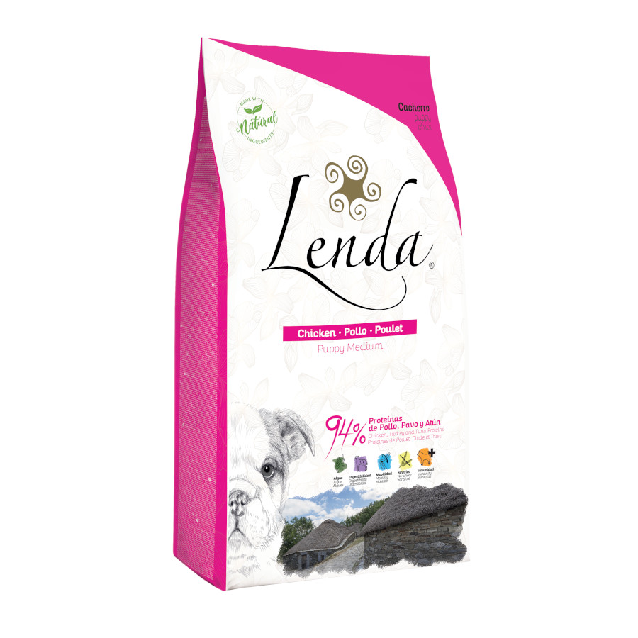 3.41 KG Lenda Original Puppy ração para cães