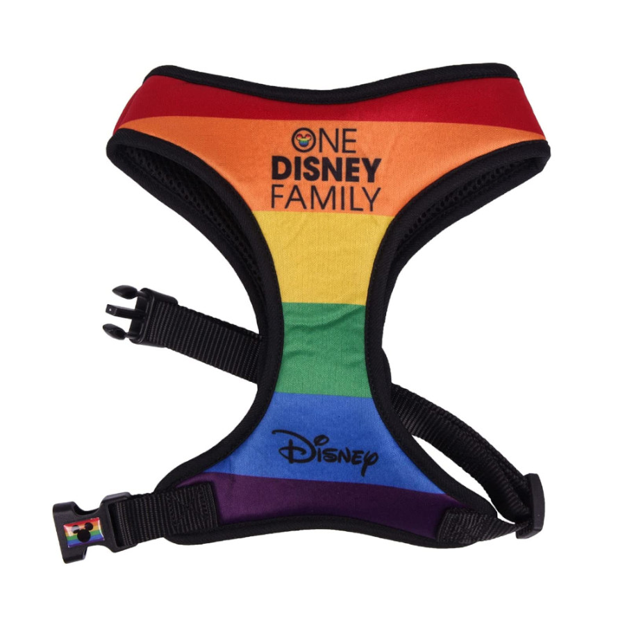 Disney Pride Peitoral multicolorido para cães