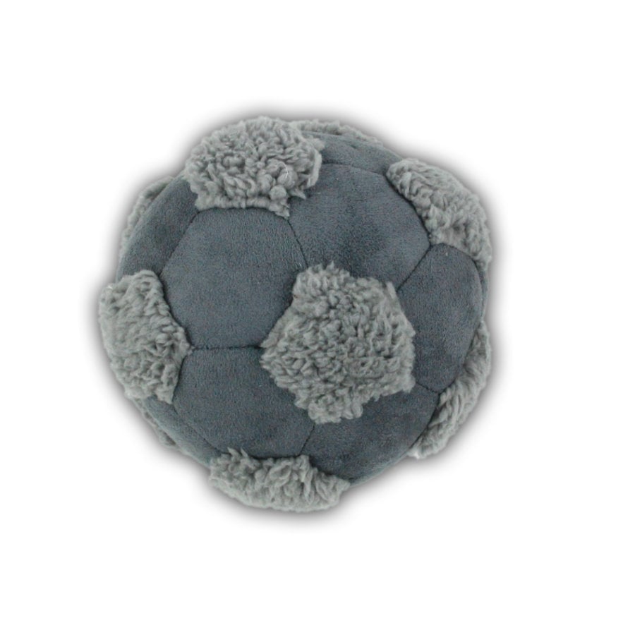 Tootoy! Comfy Football Grey Bola de Peluche para cães