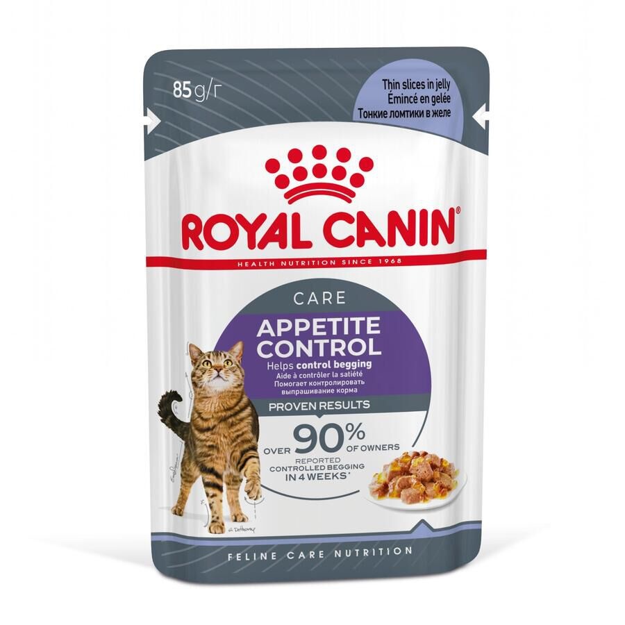 85 g Royal Canin Nutrition Appetite Control Care geleia para gatos