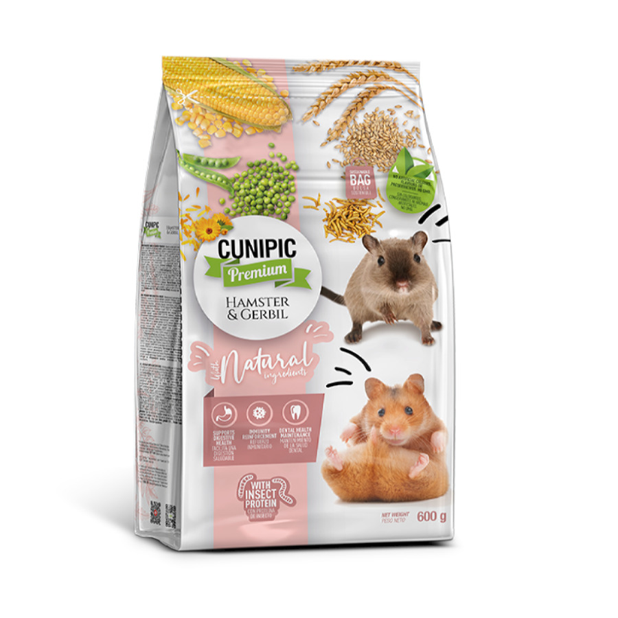 Cunipic Ração Premium para hamsteres e gerbos