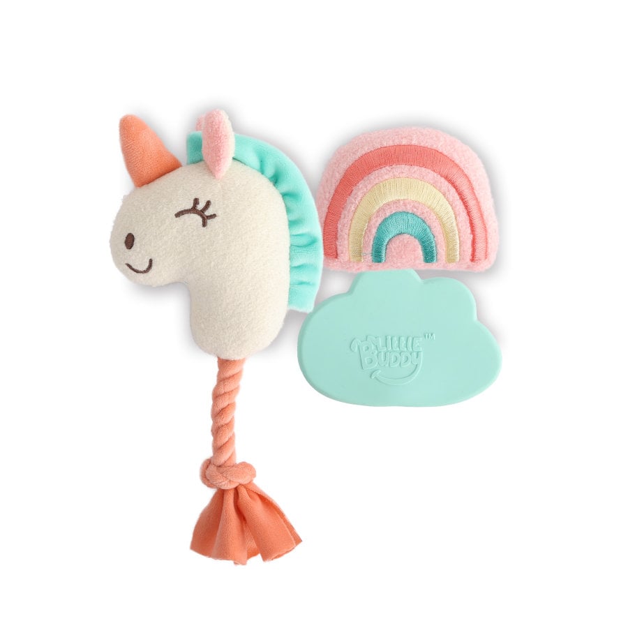 Tootoy! Puppy Unicorn Conjunto de brinquedos para cachorros