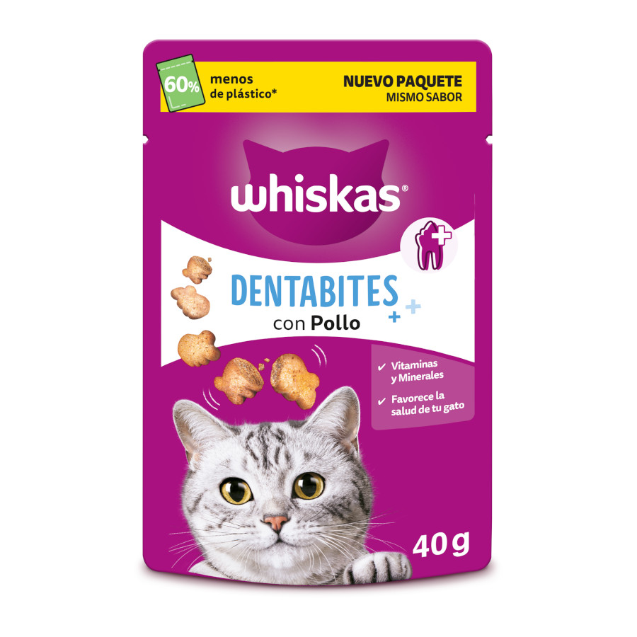 0.04 KG 40 g Whiskas Dentabites Snacks para Gatos