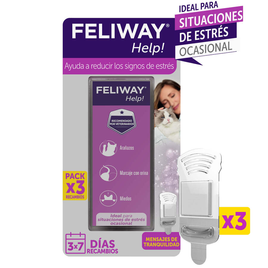 Ceva Feliway Help Difusor e Recarga Suplemento Relaxante