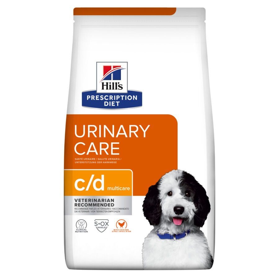 4 kg Hill's Prescription Diet Urinary Care c/d Frango ração para cães