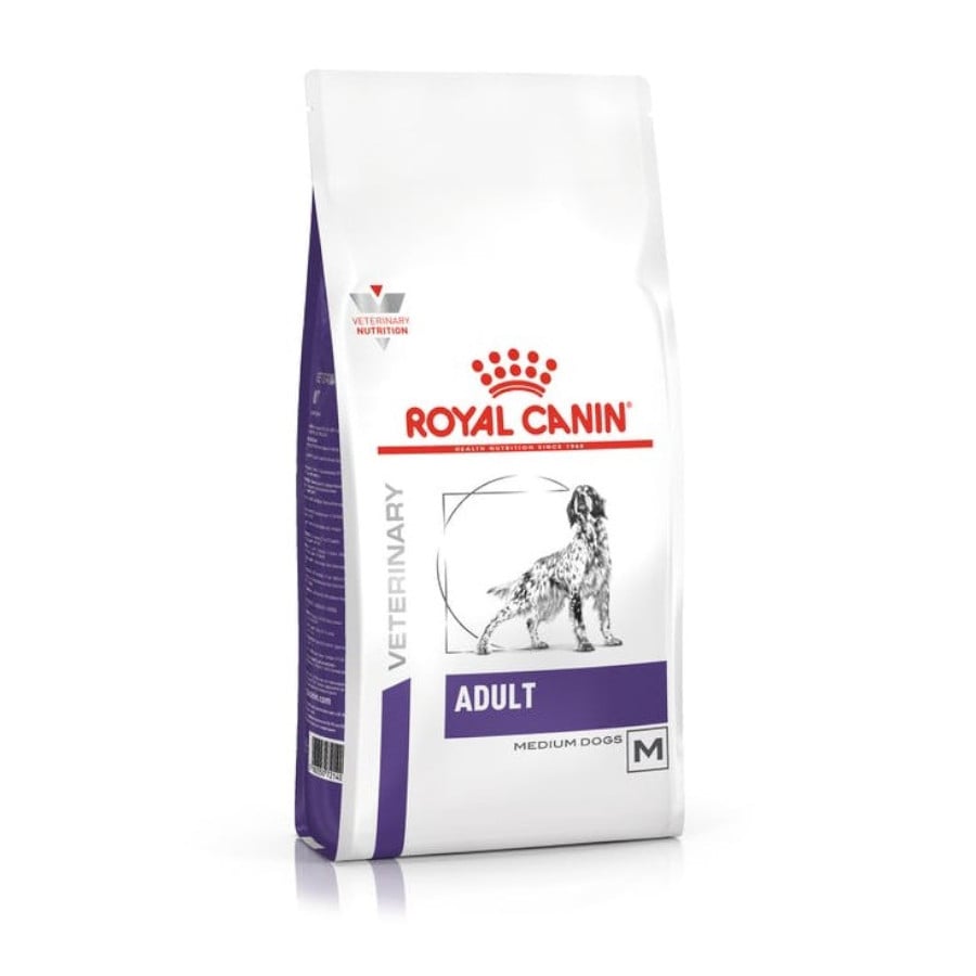 2 x 10 kg Royal Canin Adult Medium Veterinary ração para cães Pack poupança!