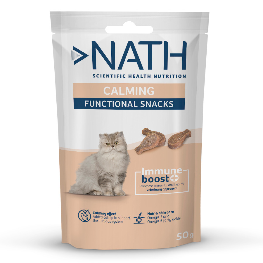 0.2 kg Nath Snacks Calmantes para gatos