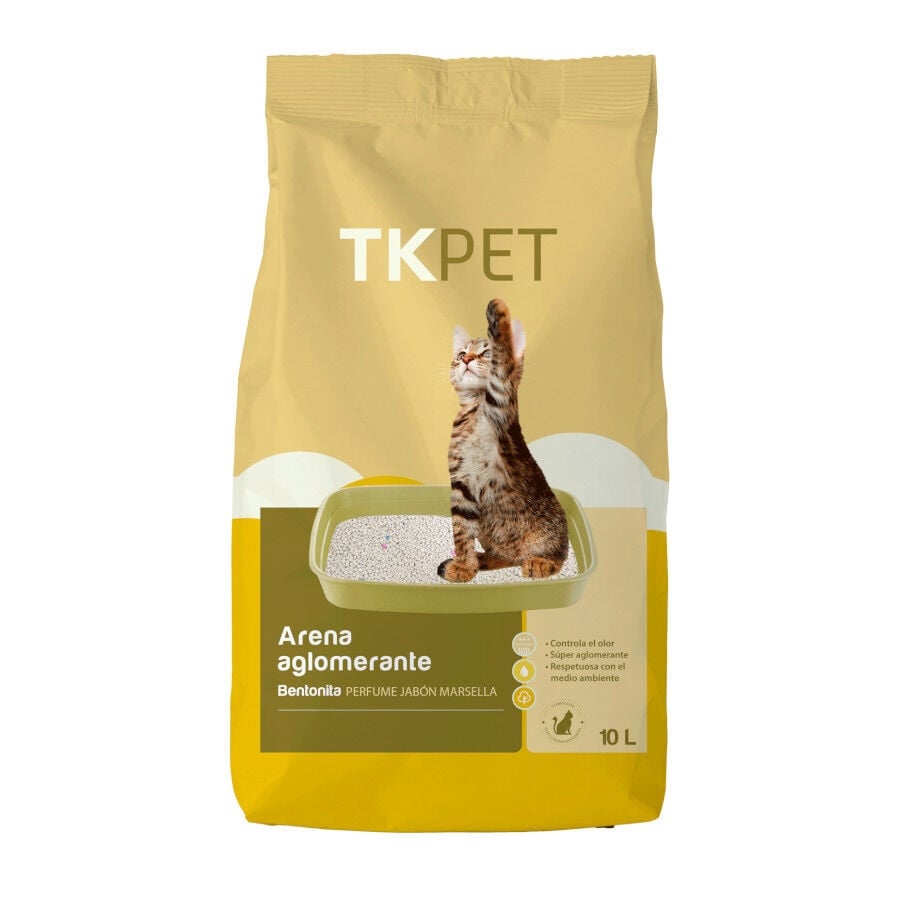 10 L TK-Pet Areia Aglomerante de Bentonite e Marselha para gatos