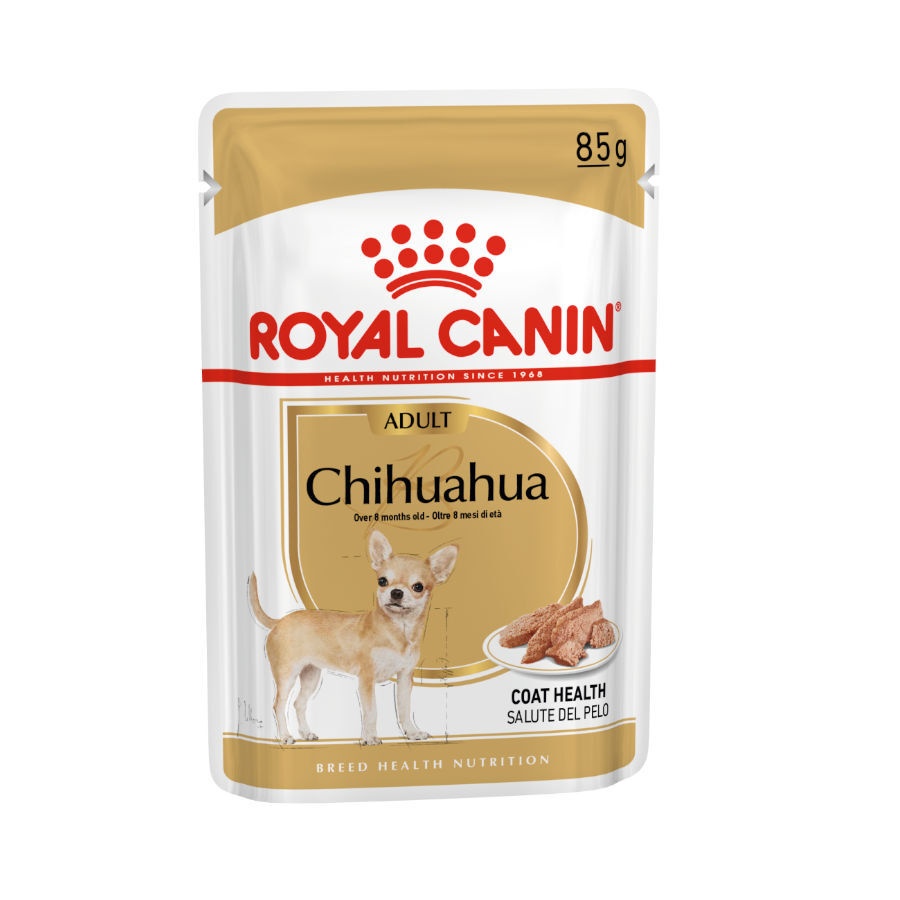 85 g Royal Canin Adult Chihuahua patê em saquetas para cães