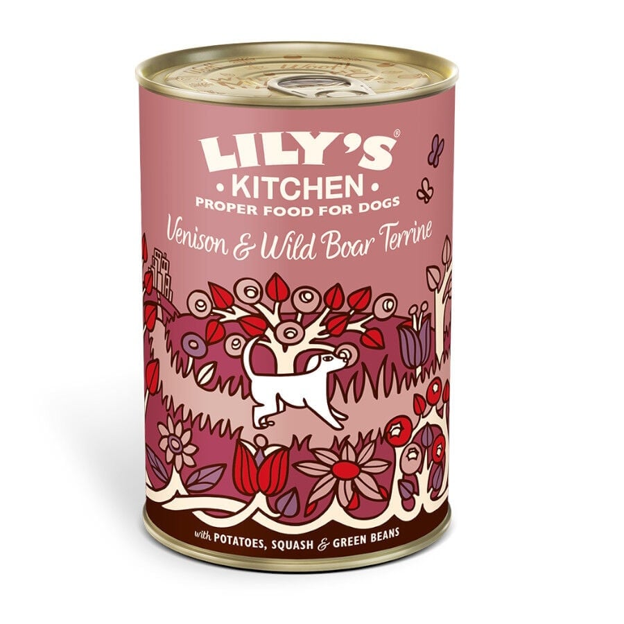 400 g Lily's Kitchen Veado e Javali lata para cães