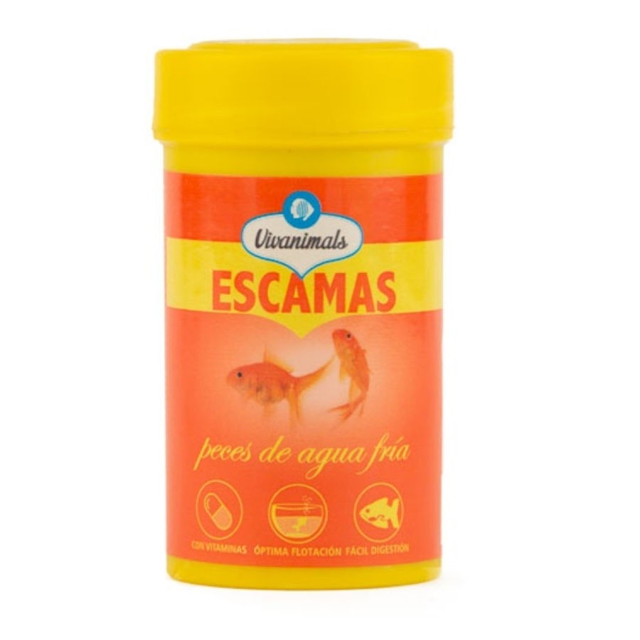 0.25 L Vivanimals Escamas para peixes de água fria