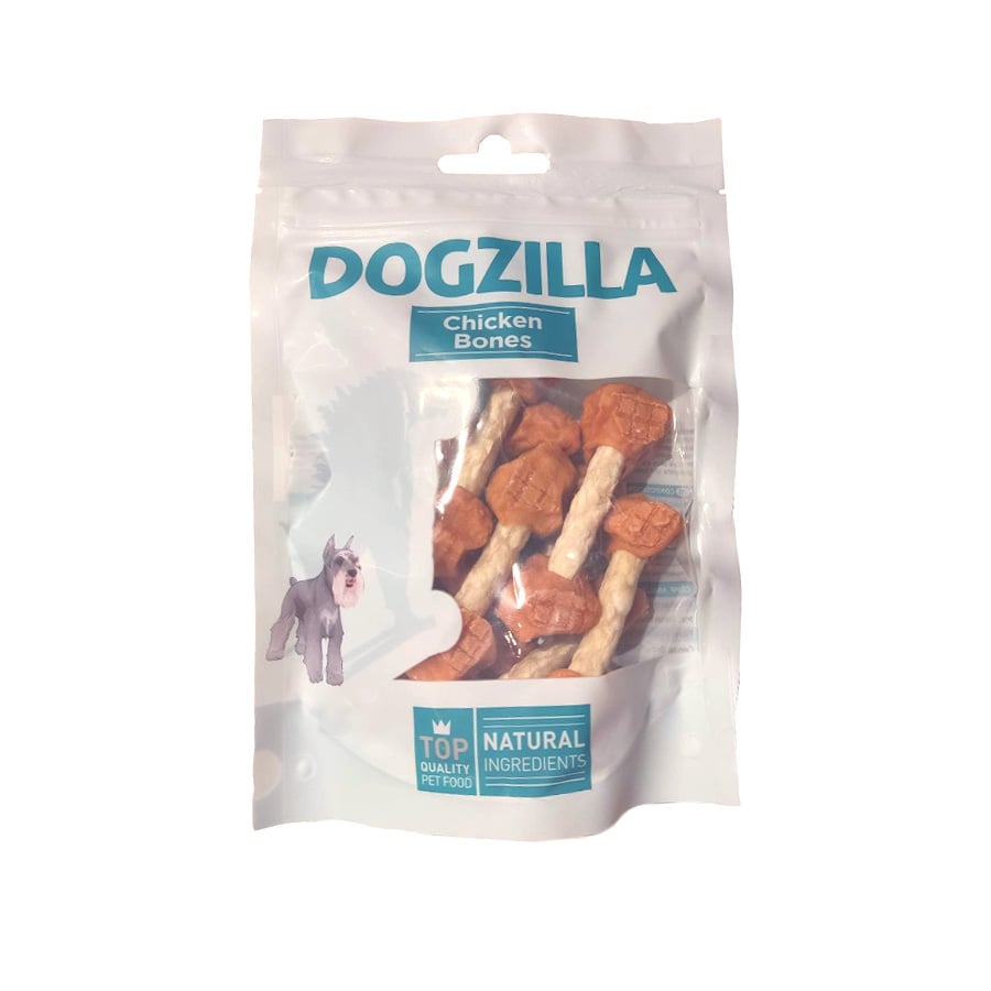 0.6 kg Dogzilla Ossinhos de Frango para cães