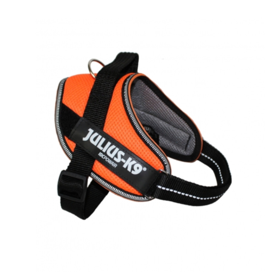 Julius K-9 IDC Powair Peitoral laranja para cães