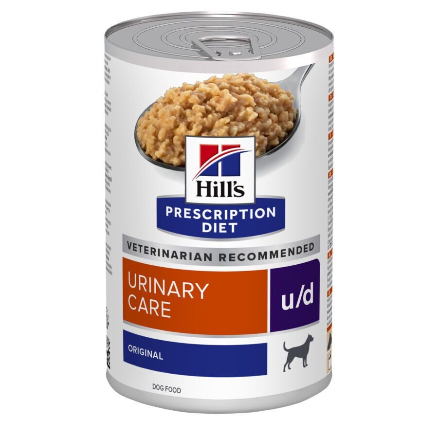 24 latas x 370 g Hill's Prescription Diet Urinary Care Frango lata para cães Pack poupança!