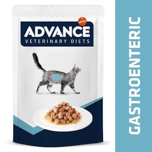 2.04 kg Advance Gastroenteric Frango saqueta para gatos